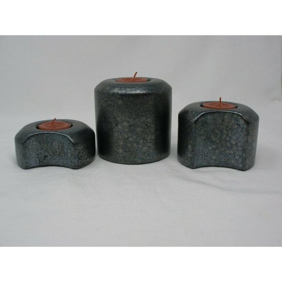PartyLite Stepping Stones P7168 (set of 3) * Tealights included* - Picture 6 of 10